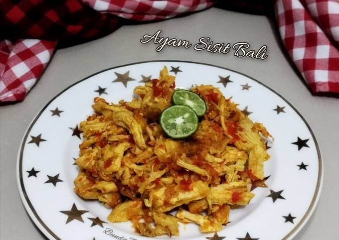Cara membuat Ayam Sisit Bali Cara membuat Ayam Sisit Bali