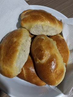 Una foto de Pan casero para hot dogs