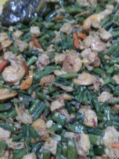Foto resep Oseng kacang panjang