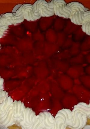 Una foto de Tarta de frutilla