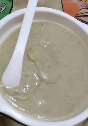 Foto resep Bubur Tempe Bayam #Mp-asi 6m+