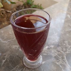 A picture of Hibiscus (zobo) drink.