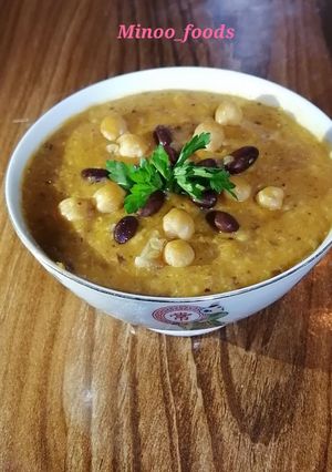 عکسی از دستور آش گوشت بوشهری😋