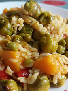 Una foto de Arroz de verduras en FussionCook