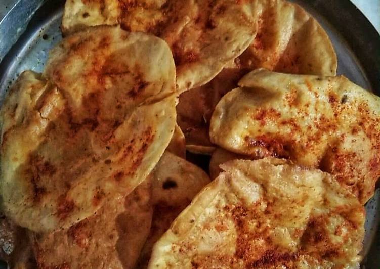 Leftover roti makeover