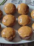 "Wake-Em-Up" Cinnamon and Coffee Date-Muffins