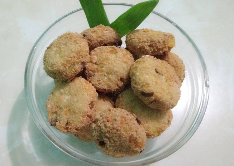 Perkedel kentang tahu || Camilan