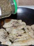 Merluza al wok (a la manteca de menta)