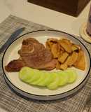 Đùi cừu áp chảo