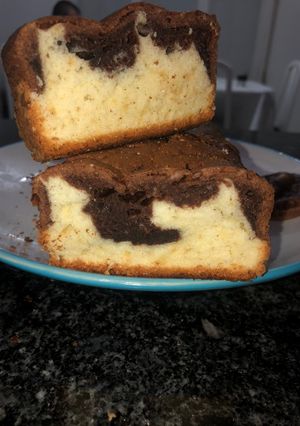 Una foto de Budín sin tacc marmolado y súper húmedo!!!