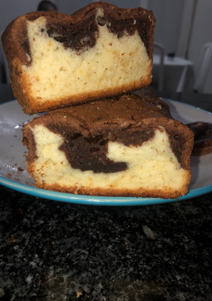 Una foto de Budín sin tacc marmolado y súper húmedo!!!