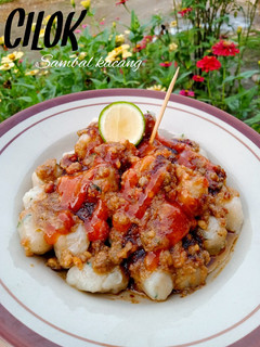 Foto resep Cilok Sambal Kacang