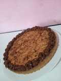 Tarta de coco y dulce de leche
