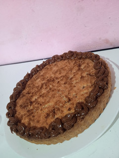 Una foto de Tarta de coco y dulce de leche