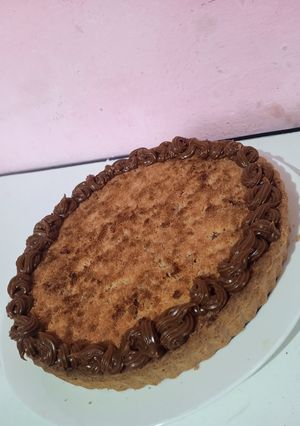 Una foto de Tarta de coco y dulce de leche