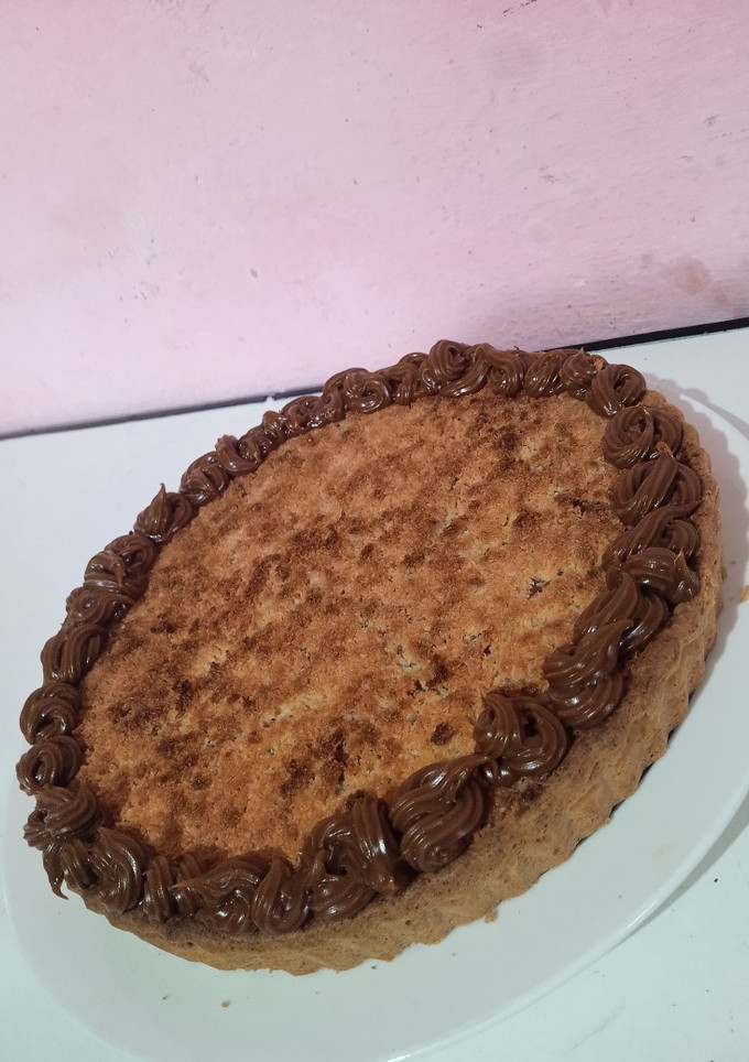 Una foto de Tarta de coco y dulce de leche