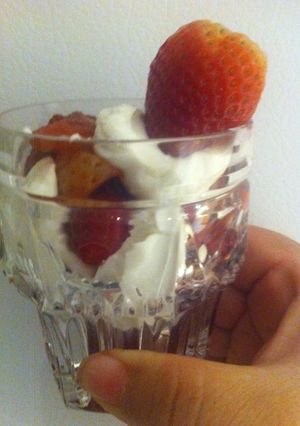 Una foto de Frutos rojos nevados para Navidad