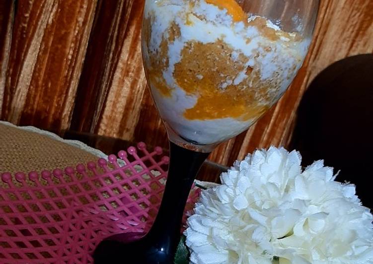 Recipe of Quick MANGO Yoghurt PARFAIT 🥭😍🥭😍