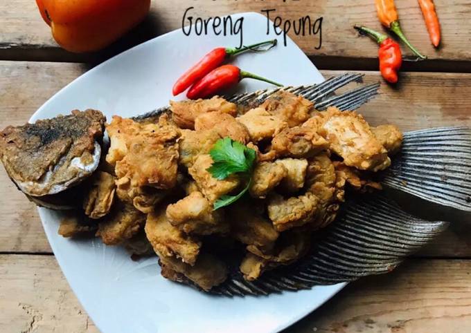 Resep Gurami Goreng Tepung Oleh Anif Agustina - Cookpad