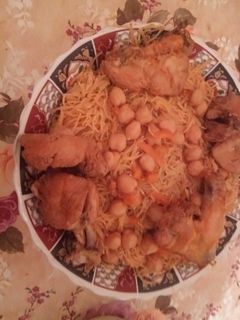 صورة لوصفة دويدة مفورة بصوص حمراء
