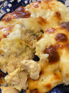 Una foto de Pastel de pollo gratinado