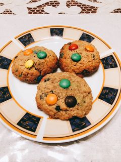 Φωτογραφία της συνταγής Τεράστια Μ&Μs cookies