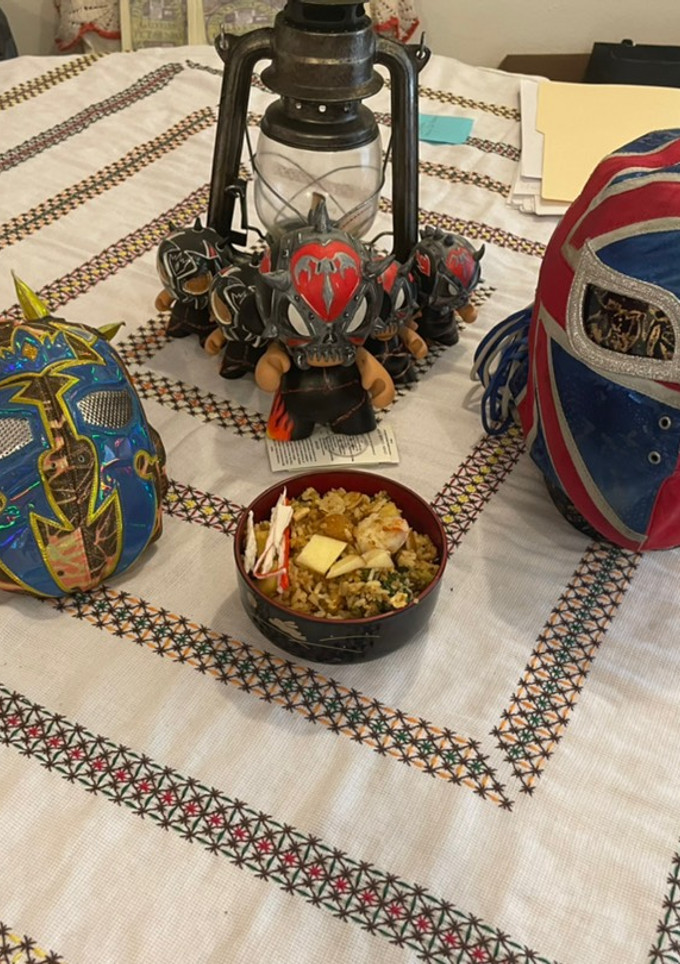 Una foto de Arroz rey infierno