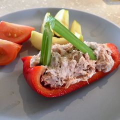 A picture of Tuna Boats - Kids Food Ideas.