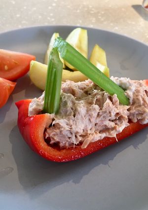 A picture of Tuna Boats - Kids Food Ideas.