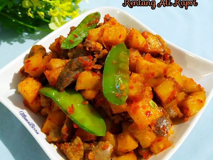 Cara Mudah Membikin Resep Sambal Goreng Kentang Ati Kapri yang Bisa Manjain Lidah Anti Ribet, Mantap Sekali