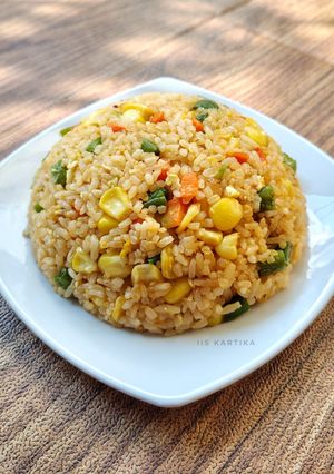 Foto resep Nasi Goreng Sayuran