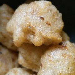 A picture of Ojojo (water yam ball).