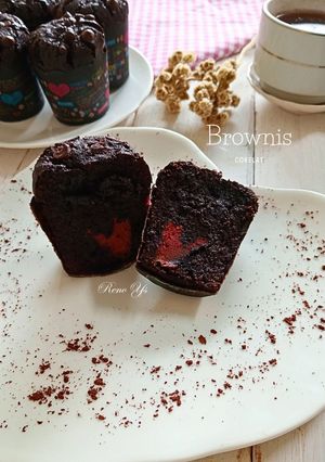 Foto resep Brownis Cinta