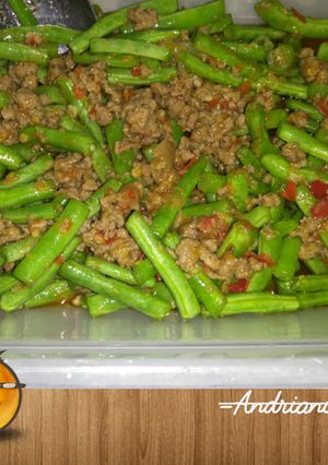 Foto resep Buncis Muda Ala Singapore