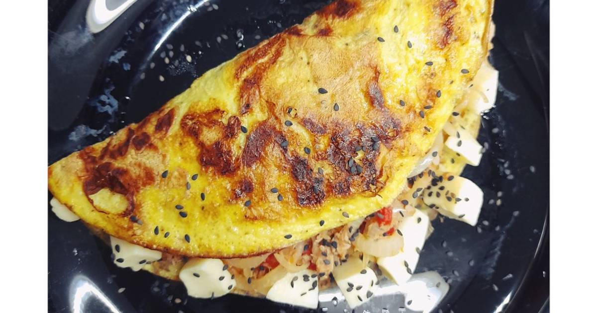 Omelette relleno - 196 recetas caseras- Cookpad