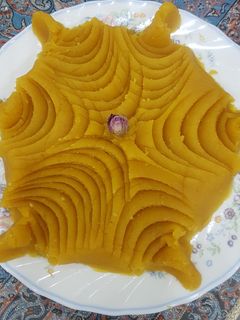عکسی از دستور حلوای شیر