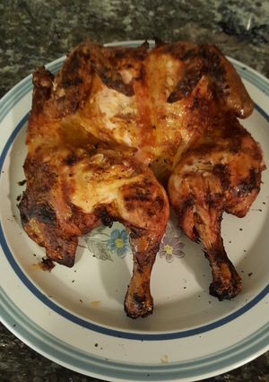 A picture of Portuguese Chicken.