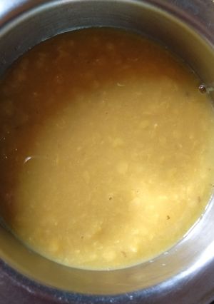 A picture of Arhar dal khichdi.