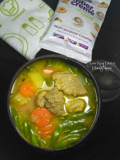 Foto resep Soto Kari Daging Fiber Creme