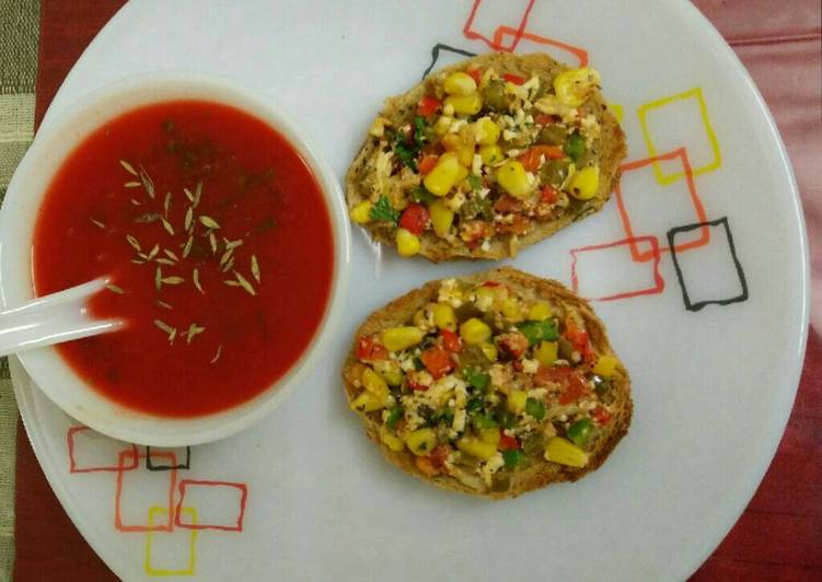 Simple Way to Make Tasty Bruschetta #Monsoon