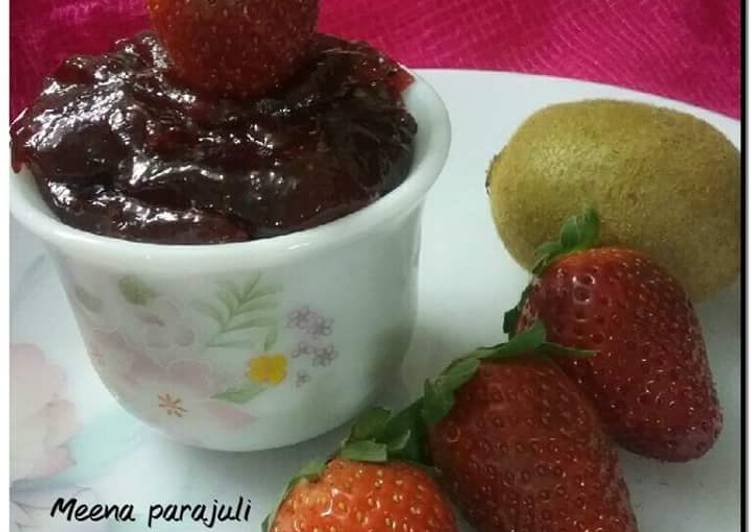 Step-by-Step Guide to Make Any-night-of-the-week Strawberry n kiwi jam….. yum yum 😊😊😊