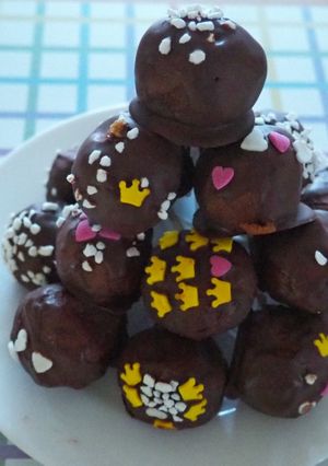 Sütőtökös golyócskák recept fotója