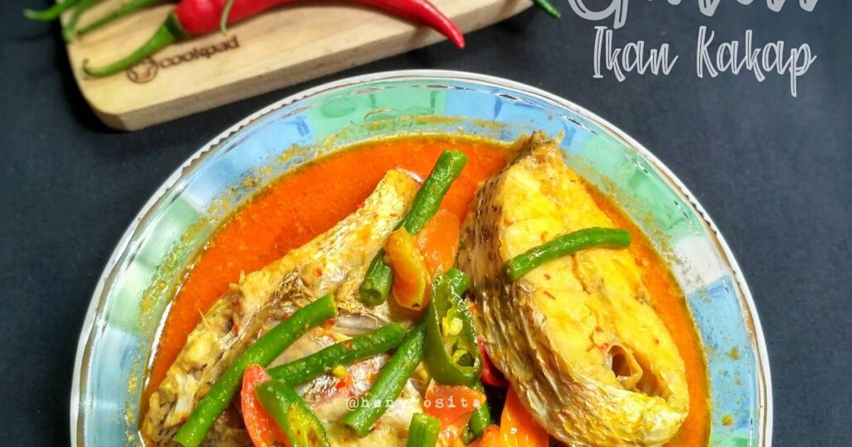 Resep Gulai Ikan Kakap Dan Kacang Panjang Oleh Heny Rosita - Cookpad