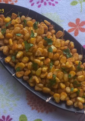 A picture of Tasty Masala Crispy Corn.