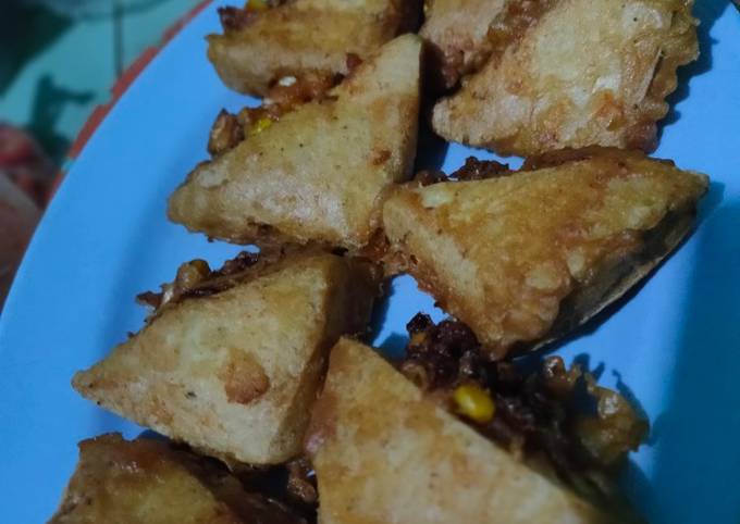 Resep 30. Tahu isi jagung dan kol, Bisa Manjain Lidah