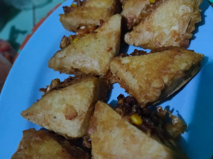 Resep 30. Tahu isi jagung dan kol, Bisa Manjain Lidah