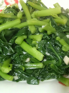 蒜炒皇宮菜 的食譜成品照片