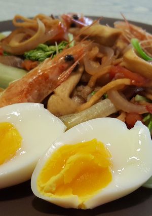 和風炒意麵~不油不膩超清爽 的食譜成品照片