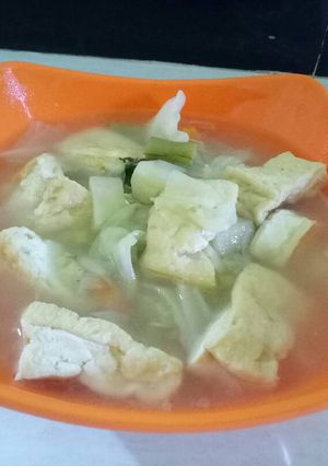 Foto resep Sayur Sop Tahu