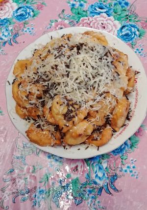 Foto resep Pisang Coklat Keju Susu